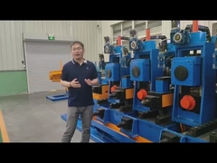 Быстрая скорость ERW Углеродистая стальная трубная мельница для трубной машины, CE / ISO