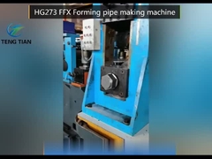 Трубосварочный стан ERW для производства прецизионных труб, высокочастотная сварка, 10-50 мм