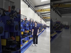 Точная трубная мельница для труб из нержавеющей стали 10 м/мин Сварка TIG