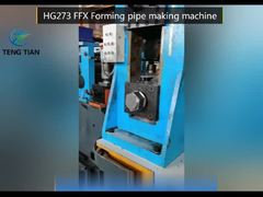 ERW630 Высокочастотная сварная трубная мельница для круглых и квадратных труб