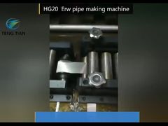 Линия производства сварных стальных труб высокой частоты 200 кВт 20-90 м/мин