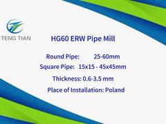 Стан для производства труб методом сварки токами высокой частоты