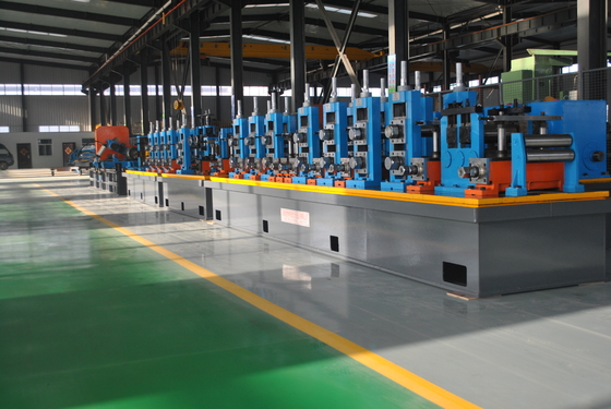 Автоматический Диаметр 13-50 x 0,6-2 мм стальной пластины Tube Mill Machine Машина мастерской для изготовления квадратной трубы