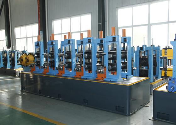 Углеродистая сталь ERW трубная мельница / трубная труба Max 80m/Min Worm Gearing