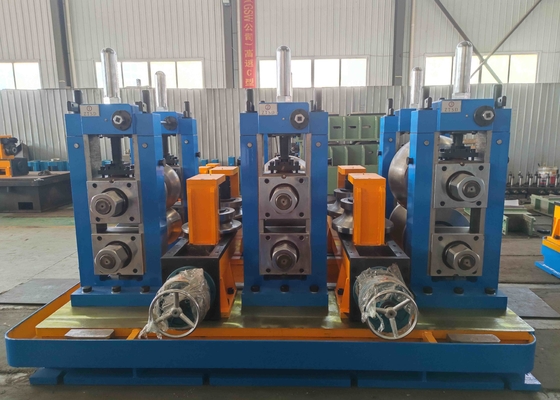 Быстрая скорость 60Mm Углеродистая стальная труба Mill Machine круглый трубный ролл Формирующая машина