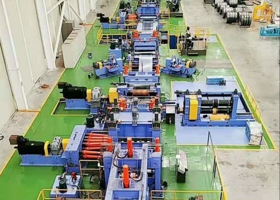 CE ISO9000 BV 3x1500 мм Углеродистая сталь Линия производства режущей машины