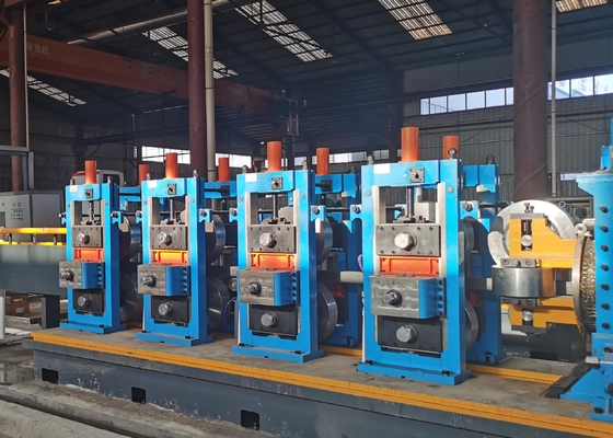 Plc 1000kw трубная машина с длительным сроком службы стальной трубы производственной линии