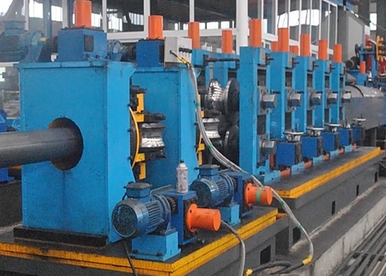 Высокочастотный сварный трубопровод Hg 165.2x9 7&quot; Erw Steel Pipe Mill Строительная прокатная машина