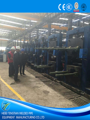 Высокочастотная сварная низколегированная сталь Erw Tube Mill Line Milling Saw