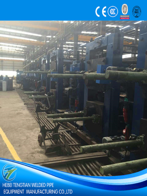 Высокочастотная сварная низколегированная сталь Erw Tube Mill Line Milling Saw