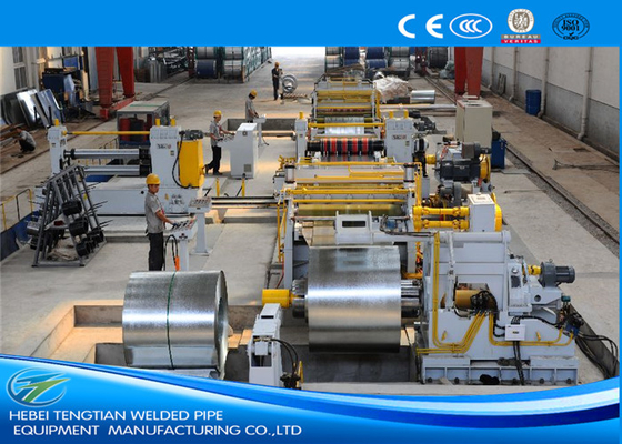 SKD11 Blade Slitter Mill Скорость 50 м / мин 250 КВт Мощность 440 В Стальная режущая машина