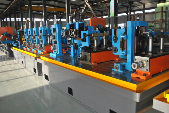 Автоматический Диаметр 13-50 x 0,6-2 мм стальной пластины Tube Mill Machine Машина мастерской для изготовления квадратной трубы