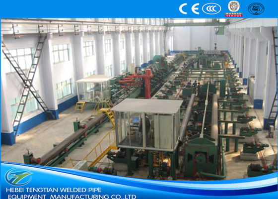 Гидростатическая стальная труба изготовительная машина 500KW HF индукционная сварка
