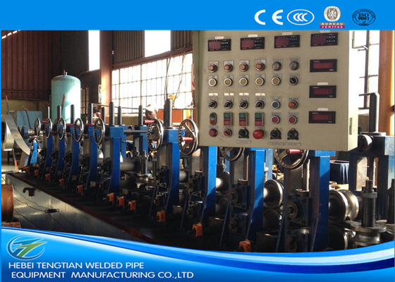 201 MS PLC Control Steel Pipe Making Machine для труб толщиной 1,5 мм