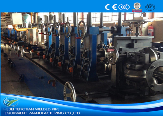 201 MS PLC Control Steel Pipe Making Machine для труб толщиной 1,5 мм