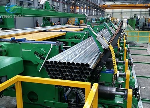 HG127mm Углеродистая стальная труба Rolling Mill ERW Square Автоматическая труба изготавливающая машина