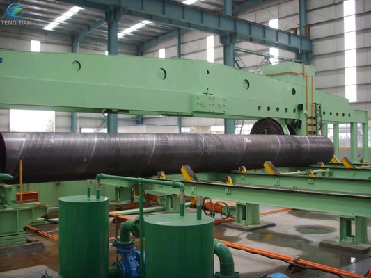 Спиральная сварочная машина трубная мельница Q235B Передний маятник рентгеновский луч для нефтепровода