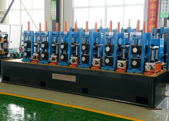 PLC Управление Углеродистая стальная труба Mill Machine круглый / квадратный трубной машины