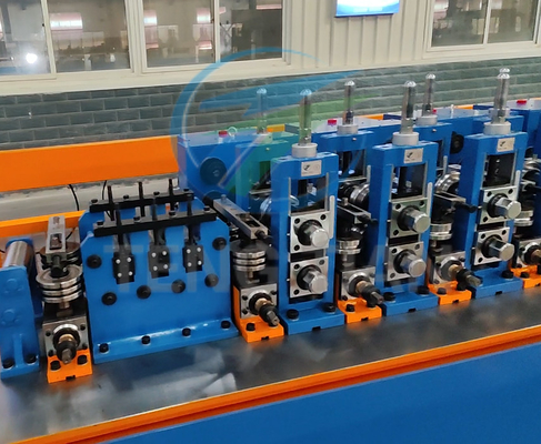 Машина для изготовления труб из углеродистой стали 200 kW HF сварщик твердого состояния