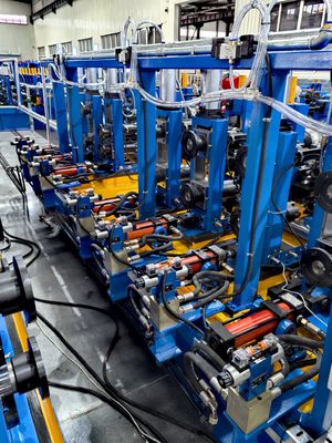 China Machinery Professional Design and Production Factory Api Erw Steel Tube Production Mill Line 4-12mm Wall Thickness Pipe Making Machine Профессиональный дизайн и производство машины
